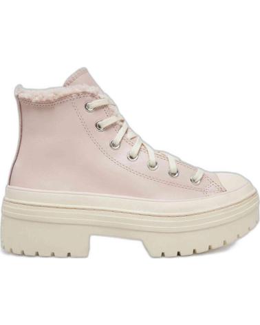 BOTTINES CONVERSE CHUCK TAYLOR ALL STAR LUGGED HEEL ROSE CLAIR MORADO