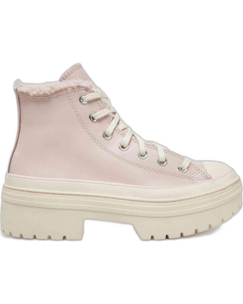 BOTTINES CONVERSE CHUCK TAYLOR ALL STAR LUGGED HEEL ROSE CLAIR MORADO