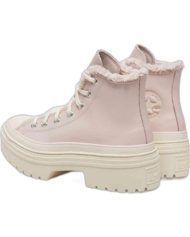 BOTTINES CONVERSE CHUCK TAYLOR ALL STAR LUGGED HEEL ROSE CLAIR MORADO