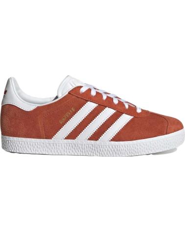 Trainers-De-Niña-ADIDAS-ZAPATILLAS-GAZELLE-PARA-NINOS-UNISEX-EN-COLOR-ROJO