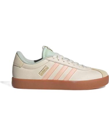 ADIDAS VL COURT 3.0 SCARPE CASUAL BEIGE WHITE