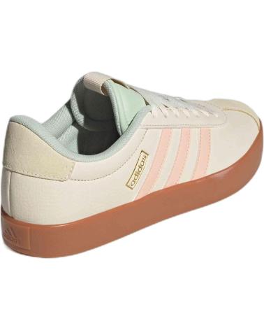 ADIDAS VL COURT 3.0 SCARPE CASUAL BEIGE WHITE
