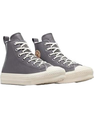Deportivas de Mujer CONVERSE ZAPATILLAS CHUCK TAYLOR ALL STAR EVA LIFT PARA MUJER EN COLO GRIS
