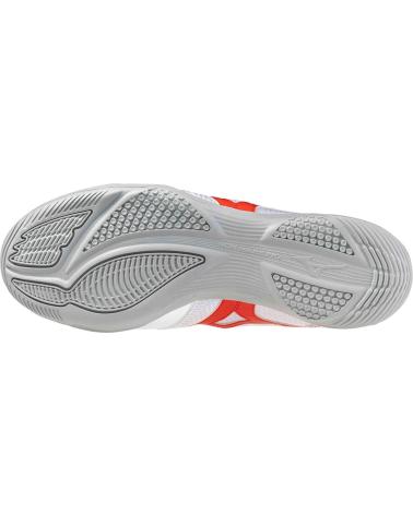 Man Trainers MIZUNO ZAPATILLAS MRL SALA CLUB INDOOR ROJO GRIS FUTBOL SALA BLANCO