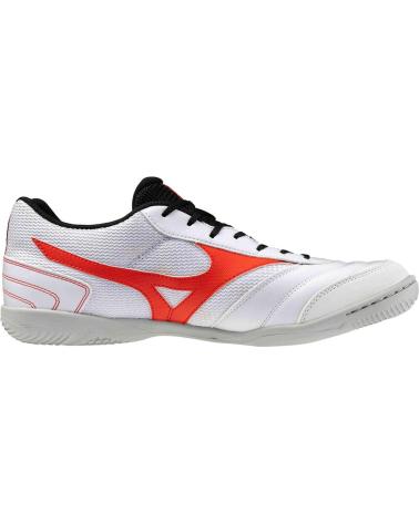 Man Trainers MIZUNO ZAPATILLAS MRL SALA CLUB INDOOR ROJO GRIS FUTBOL SALA BLANCO