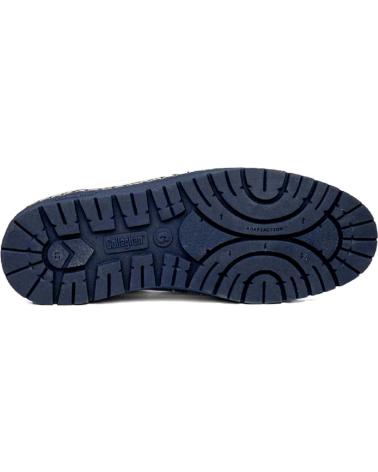 Sapatos de Homem CALLAGHAN ZAPATILLA PETETE 55210 BLANCA Y DE AZUL