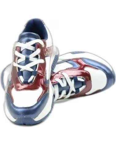 Sapatilhas de Mulher TOMMY HILFIGER DE T3A9-32359-1447Y982 LOW CUT LACE UP SNEAKER AZUL