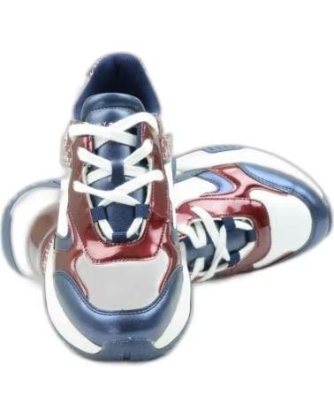 Sapatilhas de Mulher TOMMY HILFIGER DE T3A9-32359-1447Y982 LOW CUT LACE UP SNEAKER AZUL