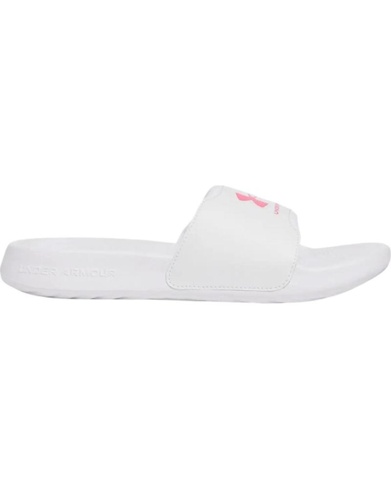 Zehansandalen für Damen UNDER ARMOUR CHANCLAS IGNITE SELECT BLANCAS ROSA 3027222-101 FLIP FLOP CLARO