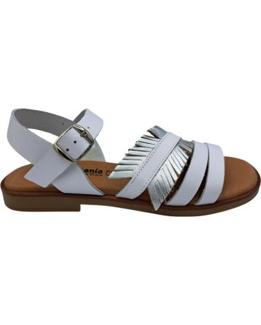 Sandali per Donna CALZADOMANIA SANDALIA DE PIEL BLANCO
