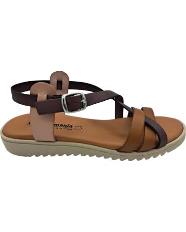 Sandali per Donna CALZADOMANIA SANDALIA PIEL MARRóN