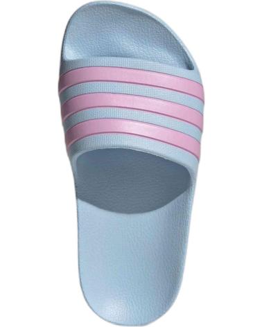 CIABATTE ADIDAS ADILETTE AQUA JP5773 UNISEX BAMBINI AZZURRO E ROSA AZUL