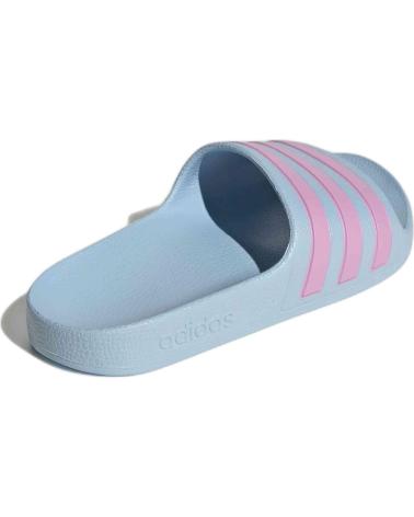 CIABATTE ADIDAS ADILETTE AQUA JP5773 UNISEX BAMBINI AZZURRO E ROSA AZUL