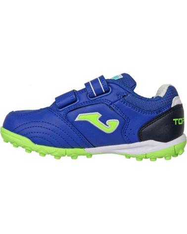 Sneaker für Junge JOMA ZAPATILLAS TOP FLEX JR 2504 AZUL ROYAL TURF TPJS2504TFV FUTB NARANJA