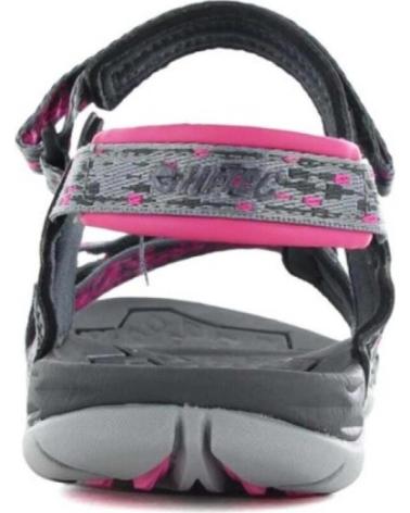 Tongs pour Femme HI-TEC SANDALIAS CLOUD CHARCOAL FUCSIA PURPURA O090085-002 MULTICOLOR