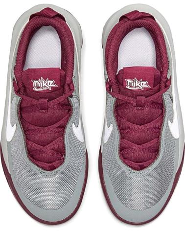 Sportivo per Donna e Bambino NIKE ZAPATILLAS TEAM HUSTLE D10 GRIS VIOLETA GS CW6735-007 MORADO