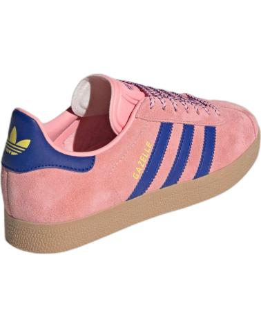 Deportivas de Mujer ADIDAS MODELO GAZELLE W PARA MUJER COL ROSA