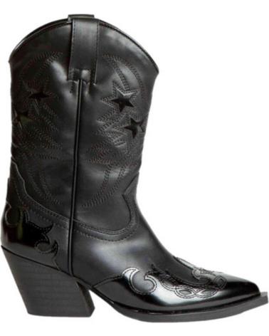 Boots für Damen CORINA BOTAS PARA MUJER EN COLOR NEGRO TAUPE