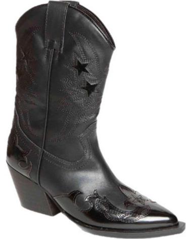 Boots für Damen CORINA BOTAS PARA MUJER EN COLOR NEGRO TAUPE