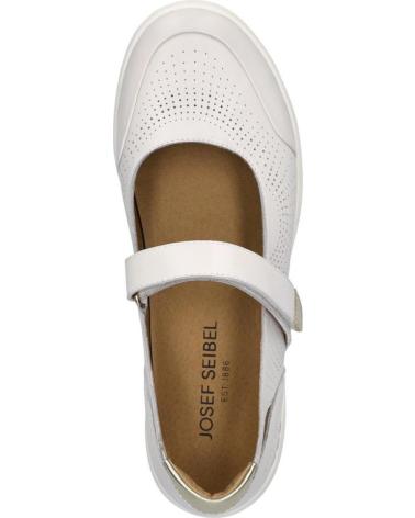 Woman Flat shoes JOSEP SEIBEL CAREN-68 PIEL BLANCA BLANCO