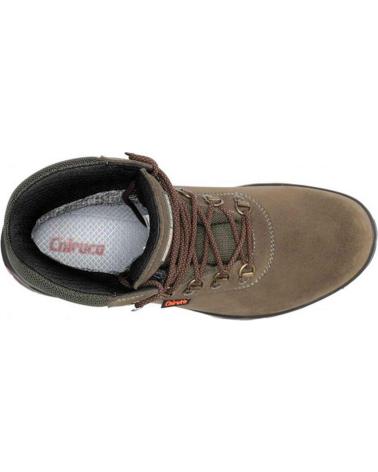 BOTA DE CAMINHADA CHIRUCA MALVIZ 01 GORE-TEX COURO HIDROREPELENTE MARROM MARRON