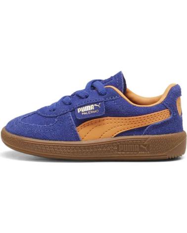 Sportif pour Fille et Garçon PUMA ZAPATILLAS PALERMO AC INF LAPIS LI-BRIGHT M UK4 PARA NIN AZUL