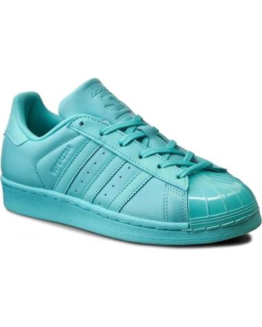 Zapatillas deporte pour Homme ADIDAS ZAPATILLAS SUPERSTAR GLOSSY TOE PARA UNISEX EN COLOR AZUL AZUL