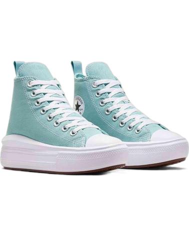 Sapatos de Menina e Menino CONVERSE ZAPATILLAS CHUCK TAYLOR ALL STAR MOVE PLATFORM PARA NINOS UN VERDE