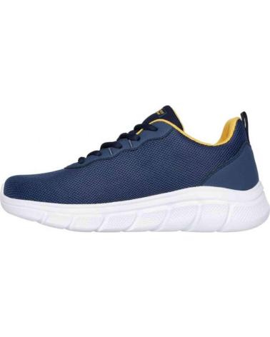 Deportivas de Hombre SKECHERS ZAPATILLAS BOBS FLEX AZUL