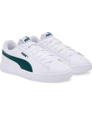 Sneaker für Mädchen und Junge PUMA ZAPATILLAS RICKIE CLASSIC JR UNISEX EN COLOR BLAN BLANCO