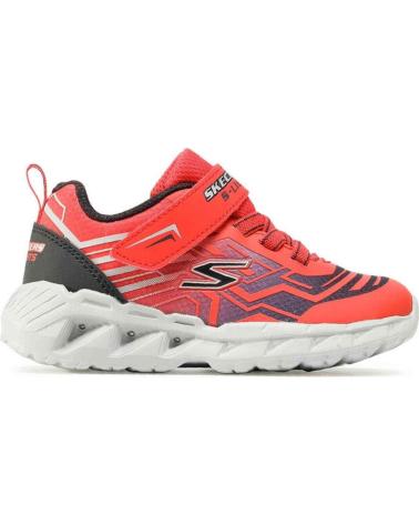 Sportif pour Fille et Garçon SKECHERS ZAPATILLAS BOZLER MAGNA LIGHTS ROJO NEGRO 401500N-RDBK VARIOS COLORES