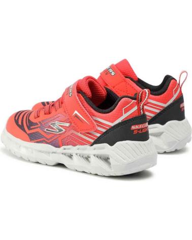 Sneaker für Mädchen und Junge SKECHERS ZAPATILLAS BOZLER MAGNA LIGHTS ROJO NEGRO 401500N-RDBK VARIOS COLORES