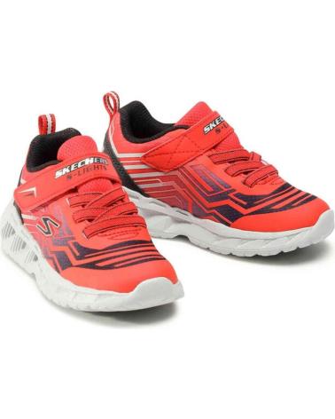 Sneaker für Mädchen und Junge SKECHERS ZAPATILLAS BOZLER MAGNA LIGHTS ROJO NEGRO 401500N-RDBK VARIOS COLORES