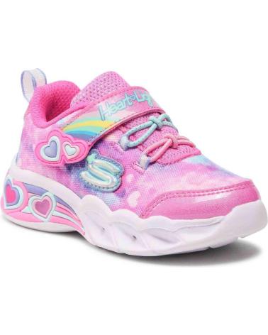 Esportes  de Menina SKECHERS ZAPATILLAS SWEETHEART LOVELY DREAMS 302663N-PKLV ROSA