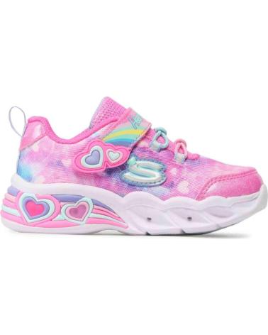 Esportes  de Menina SKECHERS ZAPATILLAS SWEETHEART LOVELY DREAMS 302663N-PKLV ROSA