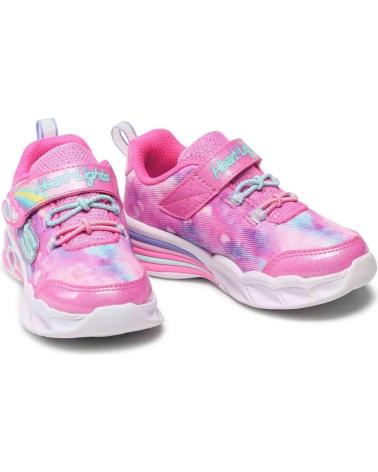Esportes  de Menina SKECHERS ZAPATILLAS SWEETHEART LOVELY DREAMS 302663N-PKLV ROSA