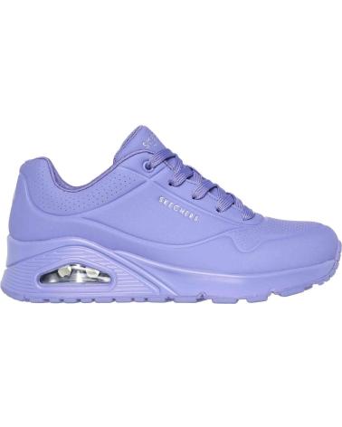 Sapatilhas de Mulher SKECHERS ZAPATILLAS PARA MUJER EN COLOR MORADO MORADO