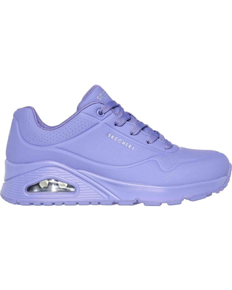Sapatilhas de Mulher SKECHERS ZAPATILLAS PARA MUJER EN COLOR MORADO MORADO