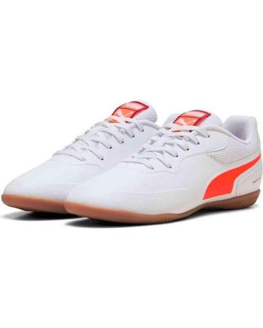 Chaussures-de-futsal-fille-PUMA-ZAPATILLA-TRUCO-III-JR-107980-04-BLANCO