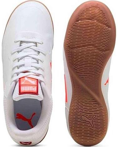 Chaussures-de-futsal-fille-PUMA-ZAPATILLA-TRUCO-III-JR-107980-04-BLANCO