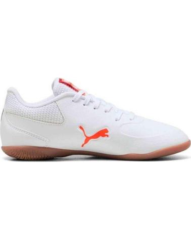 Chaussures-de-futsal-fille-PUMA-ZAPATILLA-TRUCO-III-JR-107980-04-BLANCO