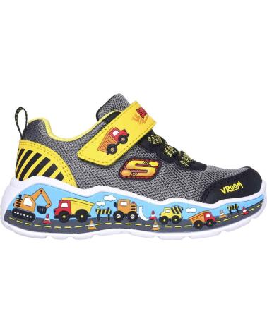Sportivo-De-Niña-SKECHERS-ZAPATILLAS-PARA-NINOS-UNISEX-EN-COLOR-GRIS