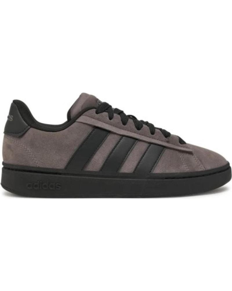 Sneaker-De-Hombre-ADIDAS-ZAPATILLAS-GRAND-COURT-ALPHA-JP7632-GRIS-GRIS-NEGRO