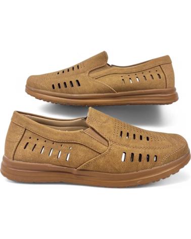 Mocasines de Hombre TIMBOS MOCASIN PICADO DE HOMBRE CAMEL 131232 MARRóN