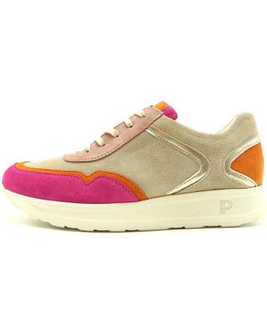 Sportivo per Donna PITILLOS DEPORTIVO CORDONES 10414 FUXIA - NARANJA - TAUPE - ORO