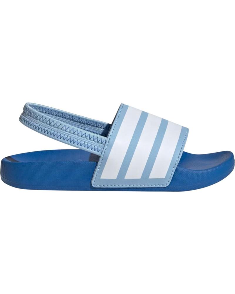 Tongs pour Fille et Garçon ADIDAS - CHANCLAS ES PARA NINO - ADILETTE AZUL