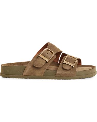 Sandalen für Damen TAMARIS MULE DOBLE HEBILLA 722 OLIVE