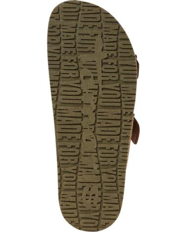 Woman Sandals TAMARIS MULE DOBLE HEBILLA 722 OLIVE