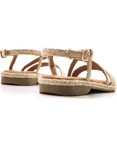 Sandalen für Damen MTNG 54493 GOLD