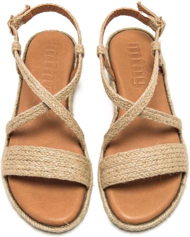 Sandalen für Damen MTNG 54493 GOLD